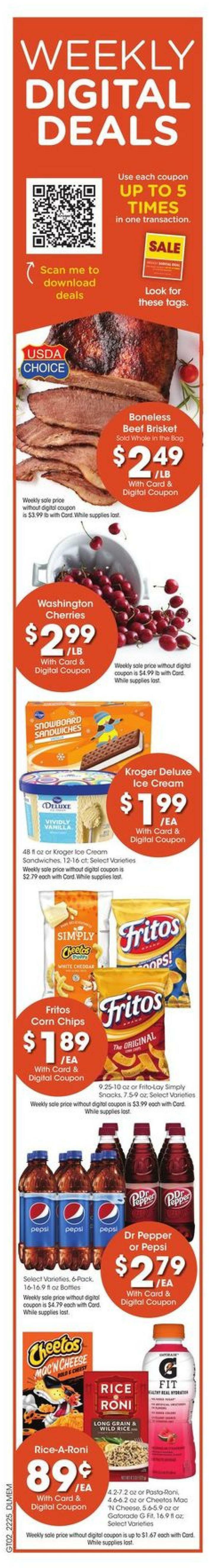 Kroger Weekly Ad from July 20