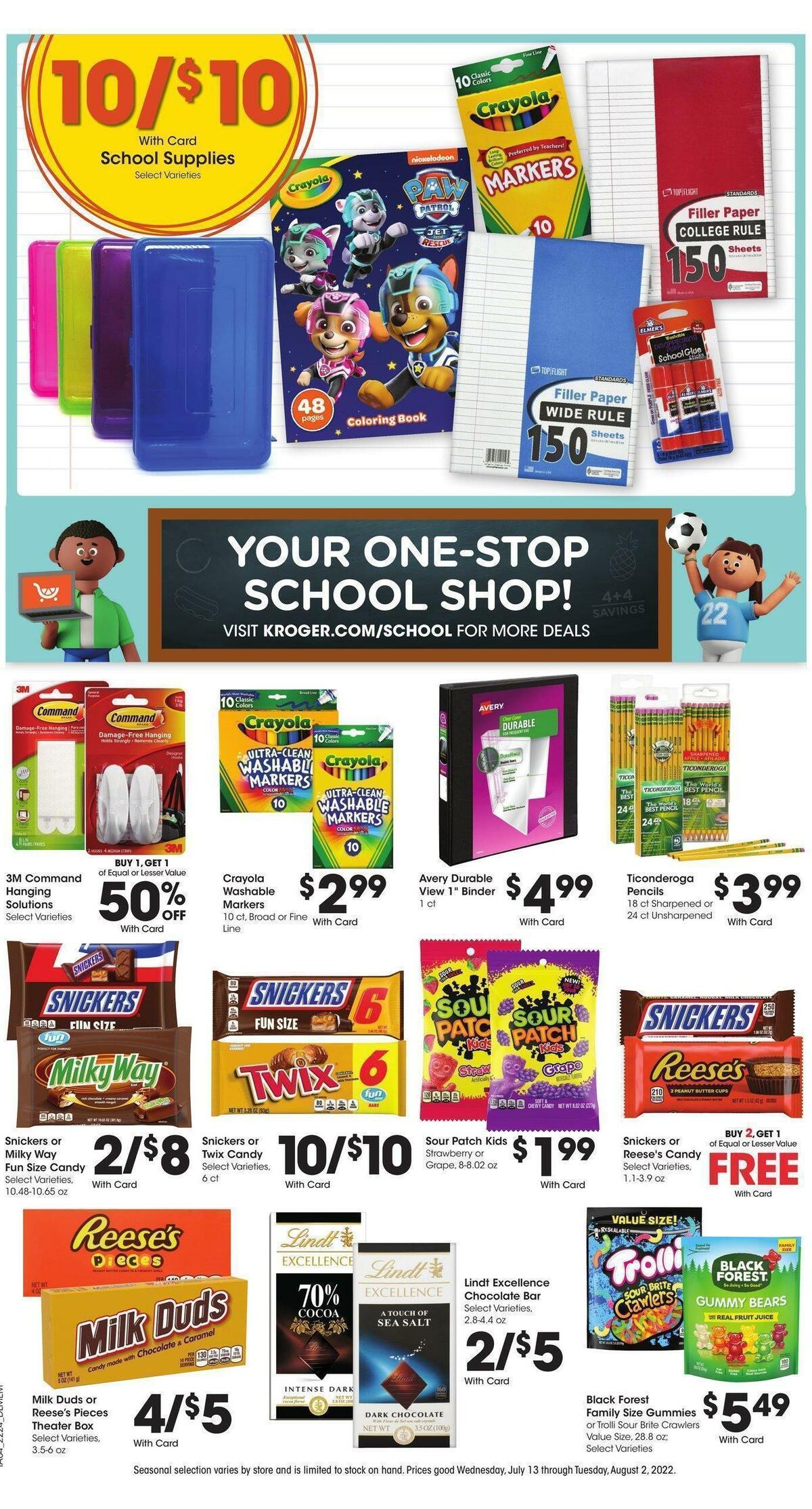Kroger Weekly Ad from July 27