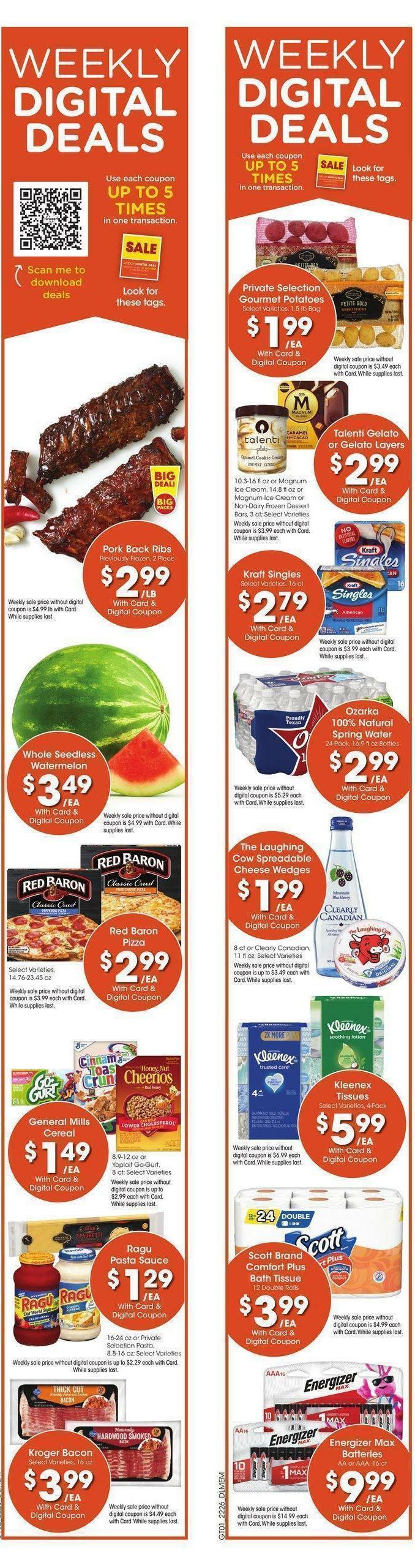 Kroger Weekly Ad from July 27