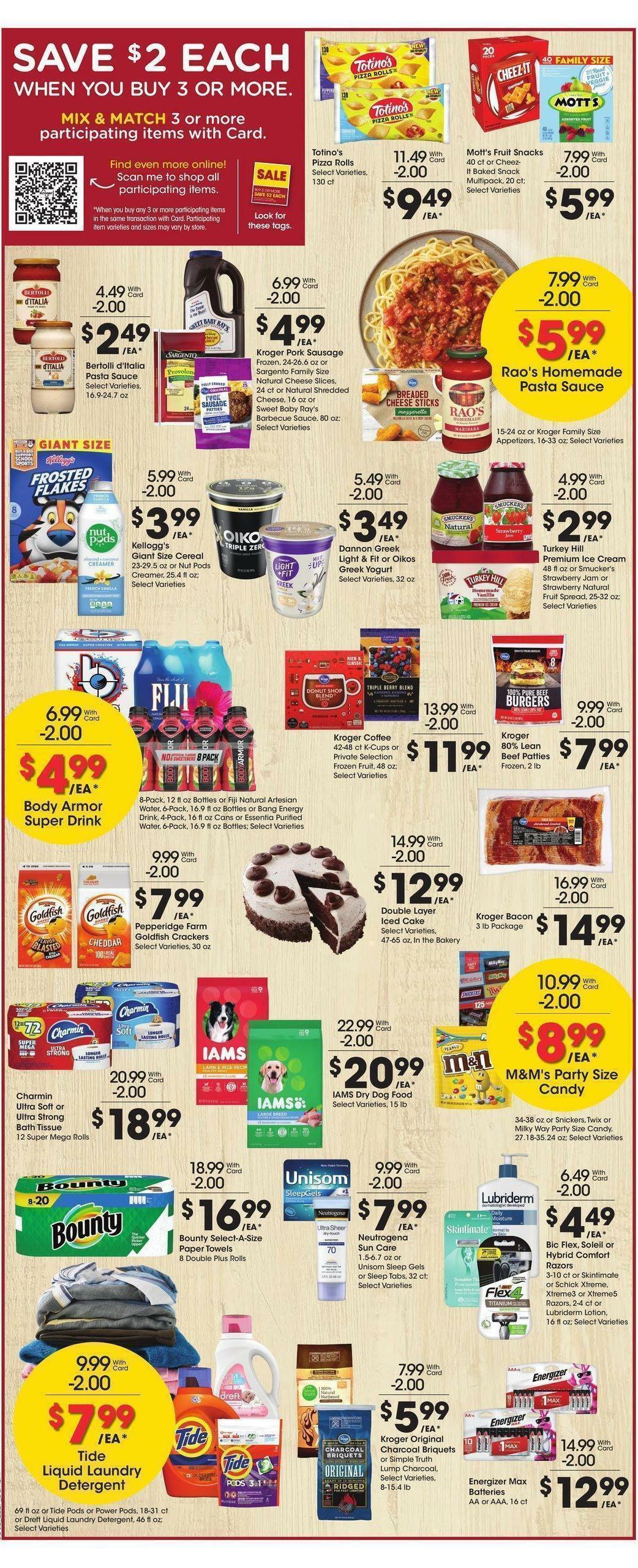 Kroger Weekly Ad from August 3