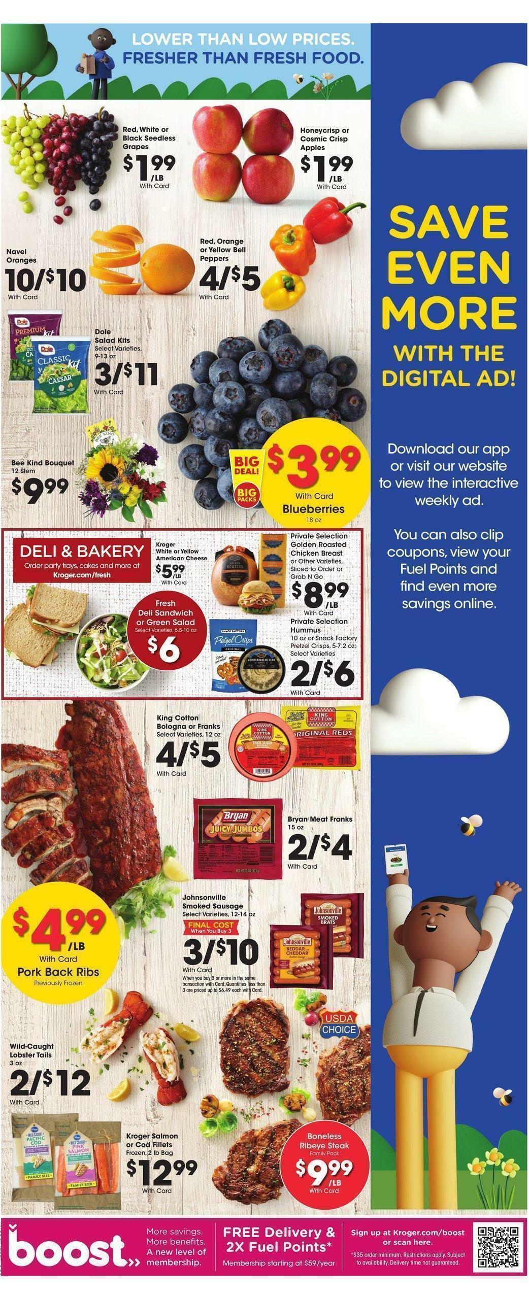Kroger Weekly Ad from August 3