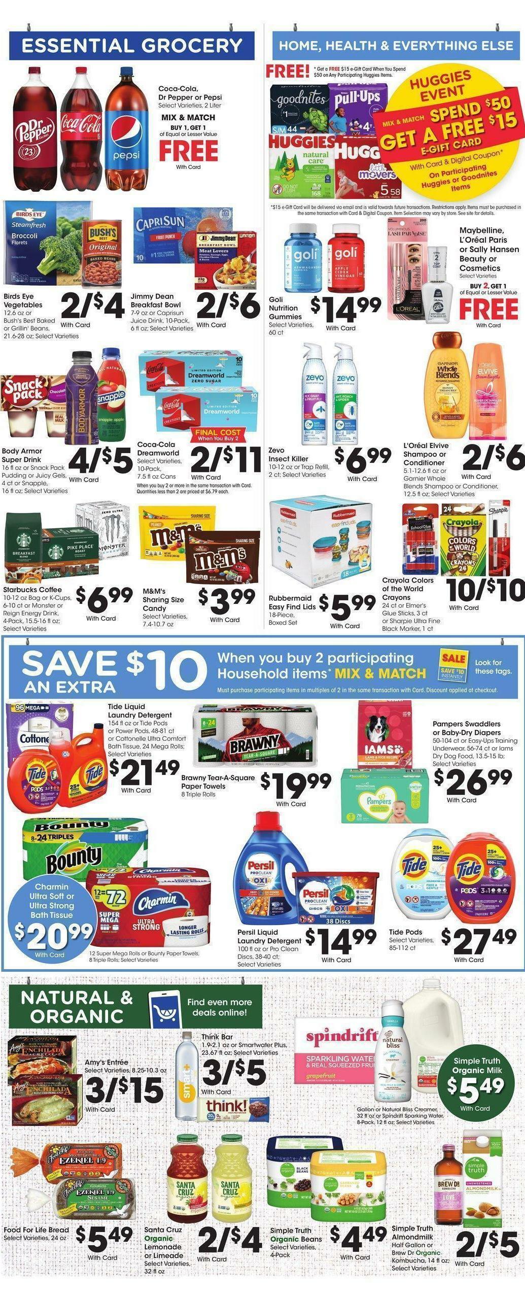 Kroger Weekly Ad from August 17