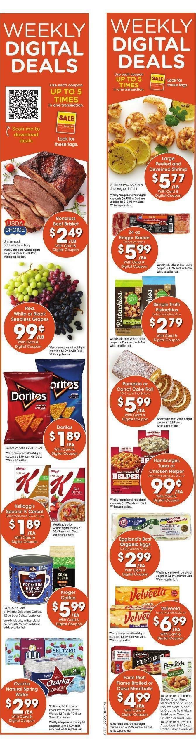 Kroger Weekly Ad from August 17
