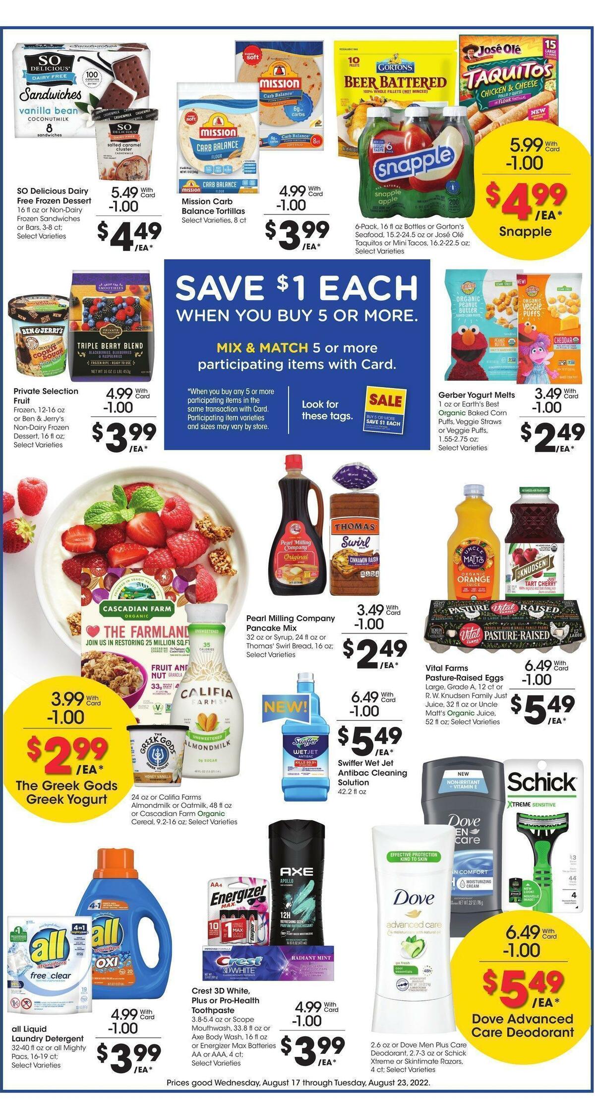 Kroger Weekly Ad from August 17