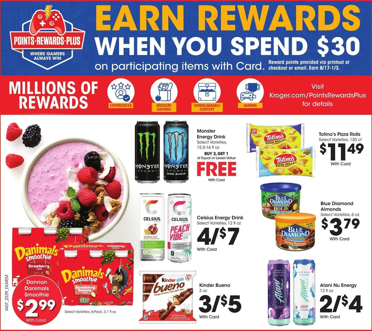 Kroger Weekly Ad from August 17