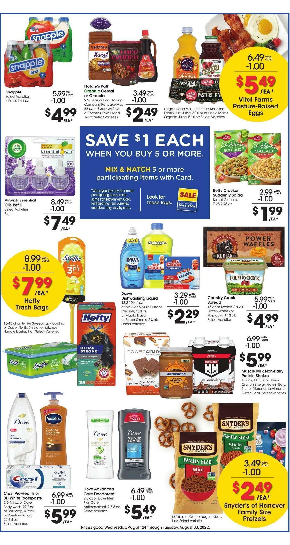 Kroger Weekly Ad from August 24