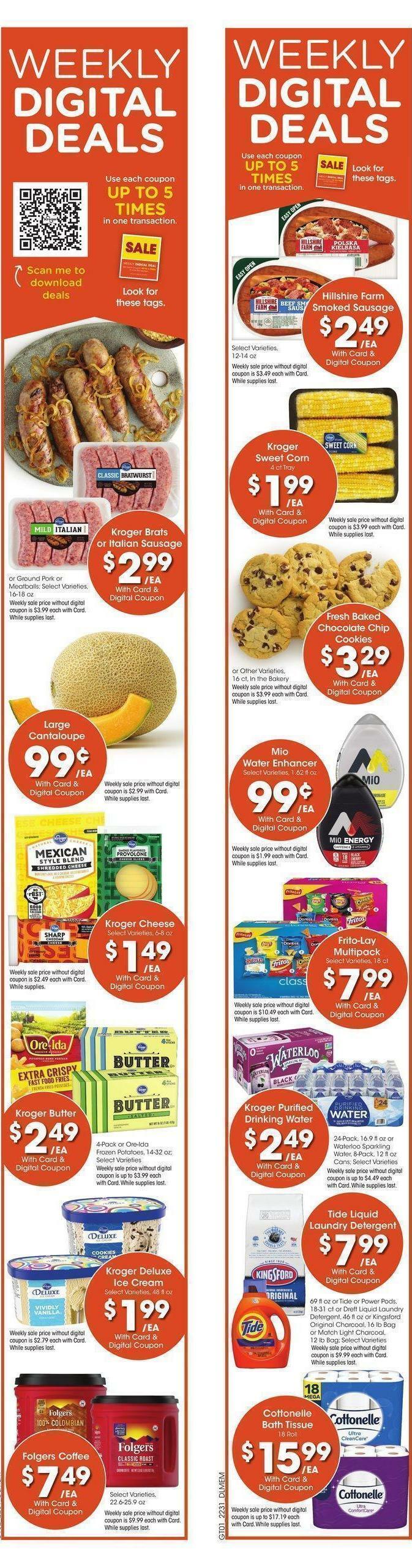 Kroger Weekly Ad from August 31