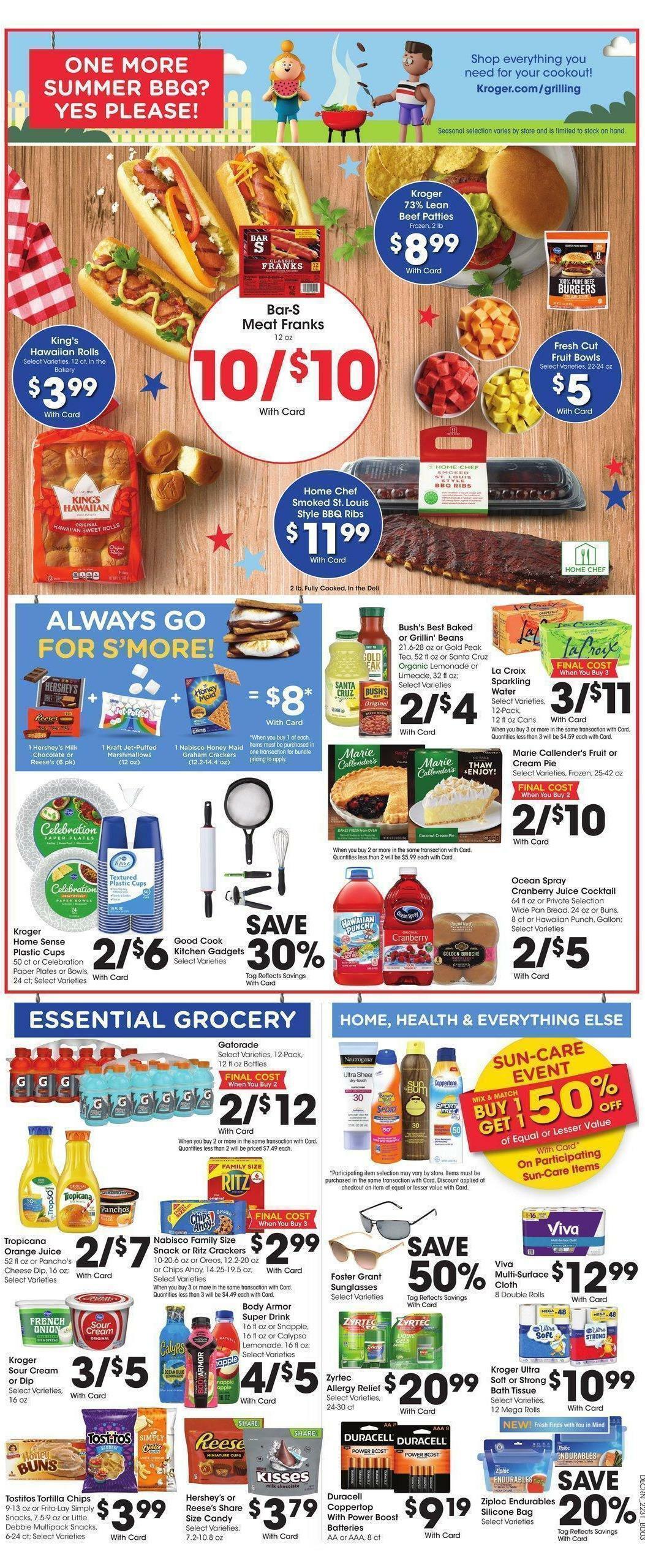 Kroger Weekly Ad from August 31