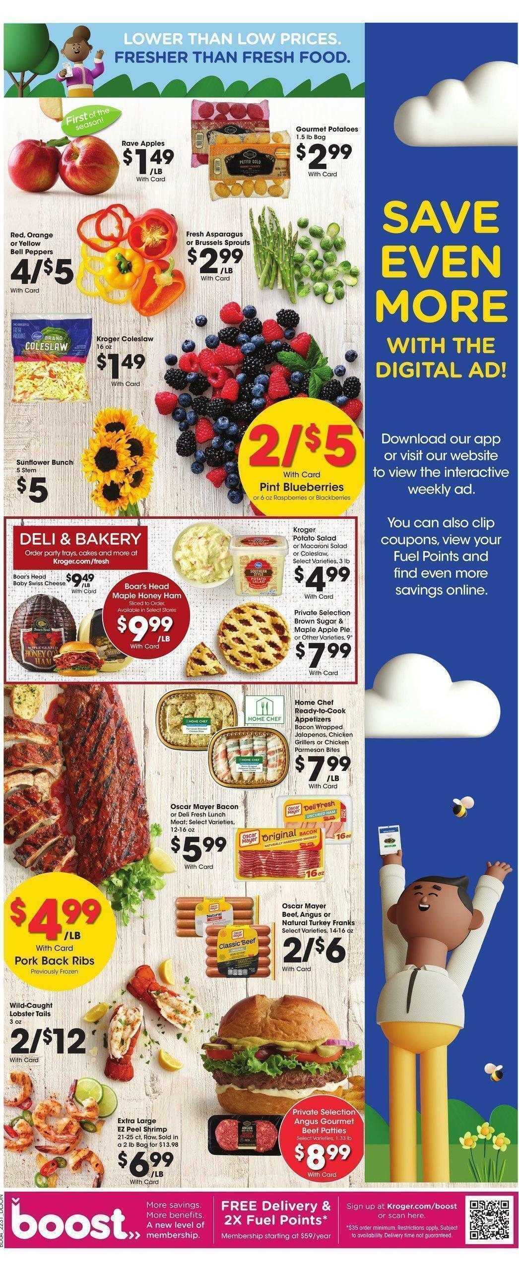 Kroger Weekly Ad from August 31