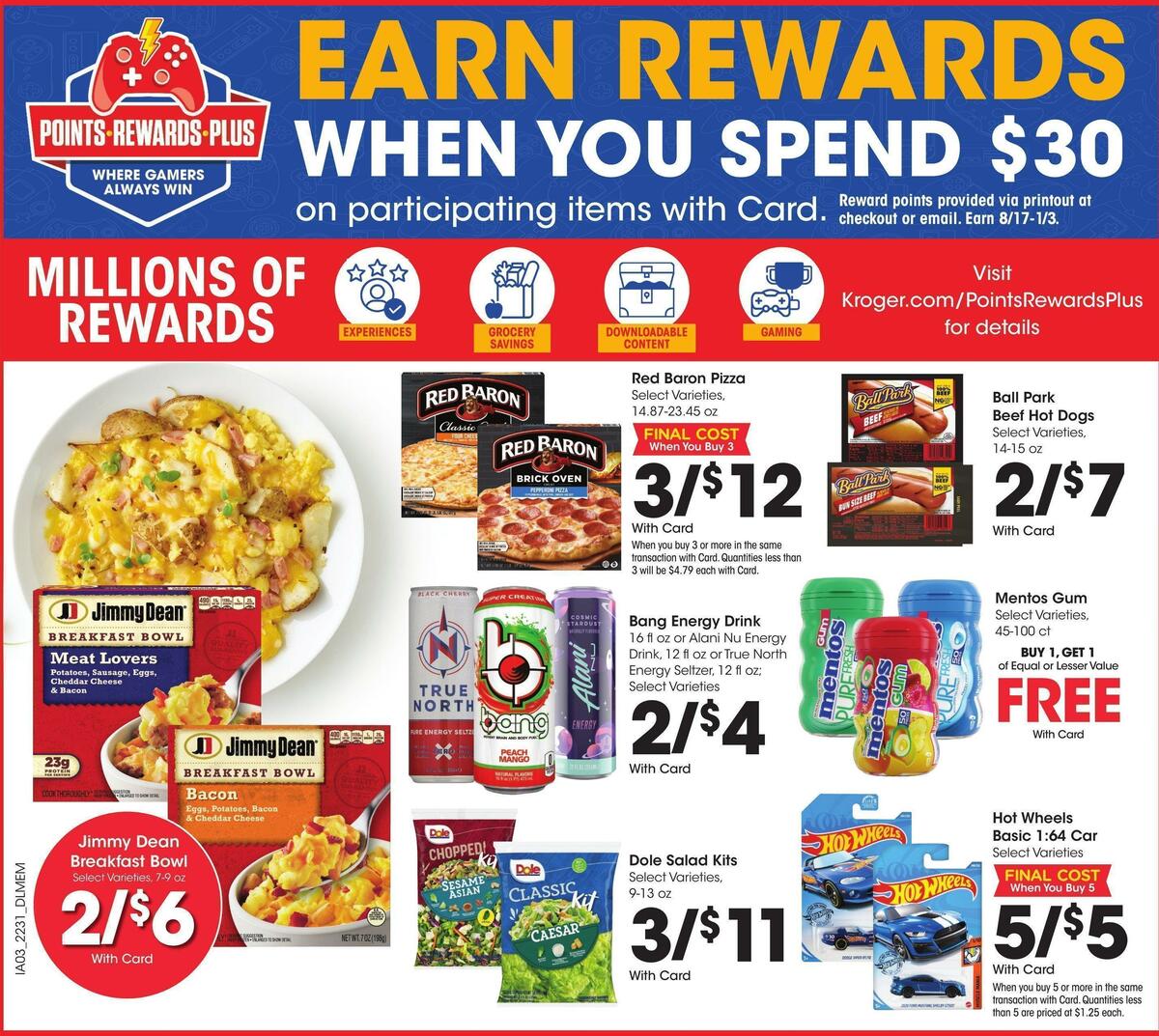 Kroger Weekly Ad from August 31