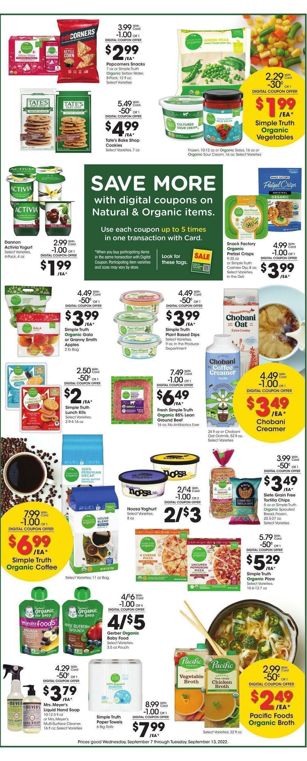 Kroger Weekly Ad from September 7