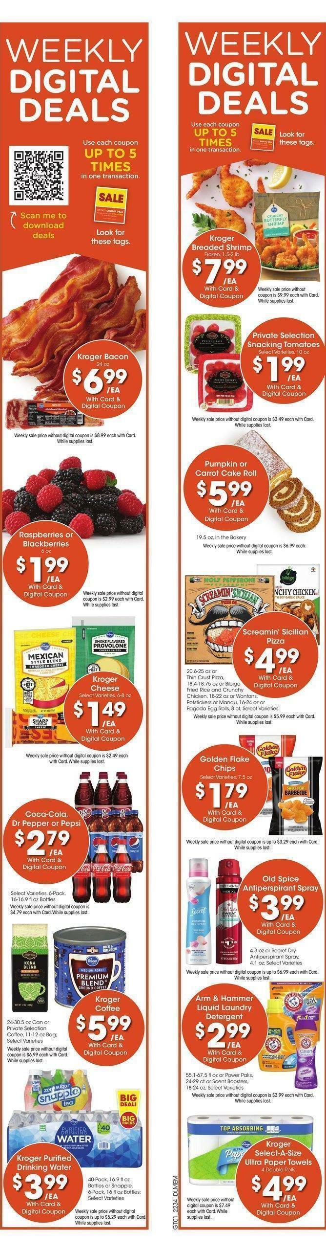 Kroger Weekly Ad from September 21