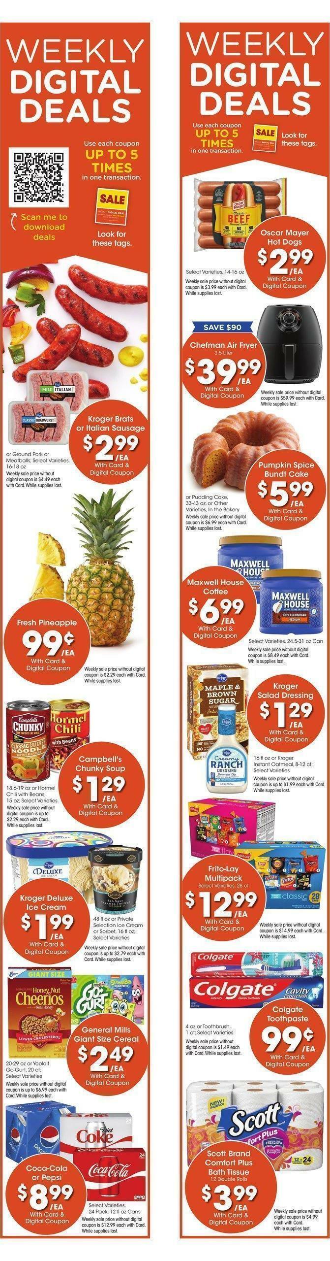 Kroger Weekly Ad from September 28
