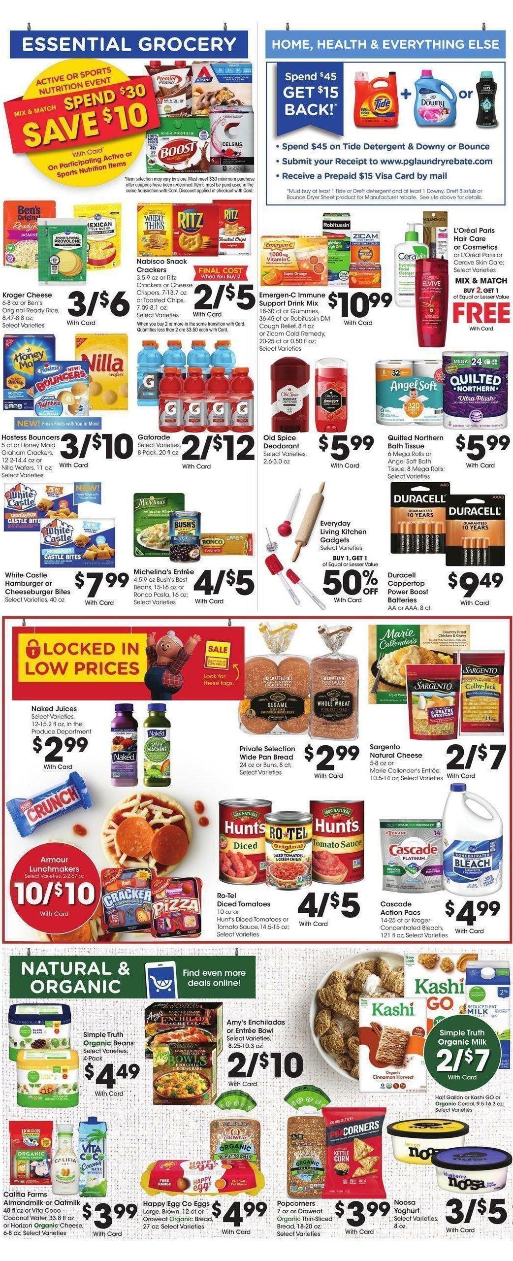 Kroger Weekly Ad from September 28