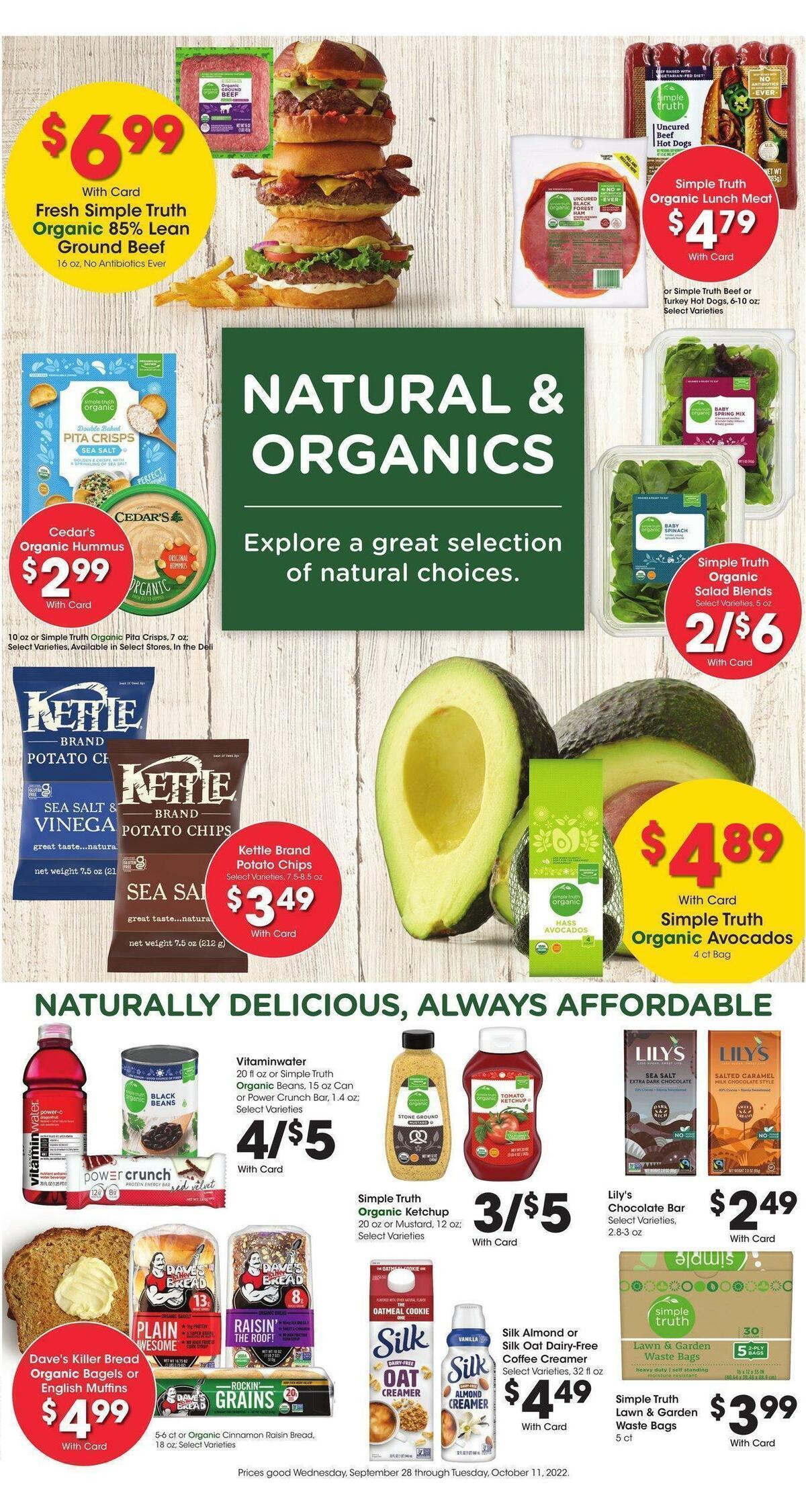 Kroger Weekly Ad from October 5