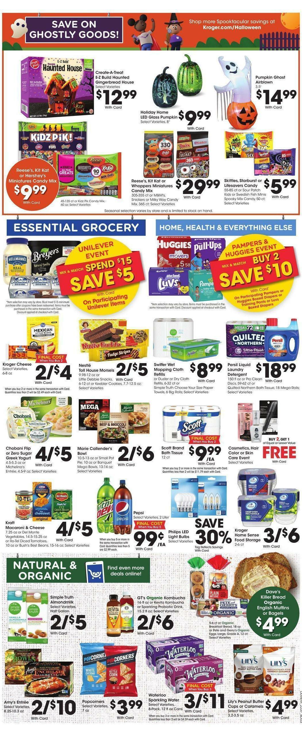 Kroger Weekly Ad from October 12