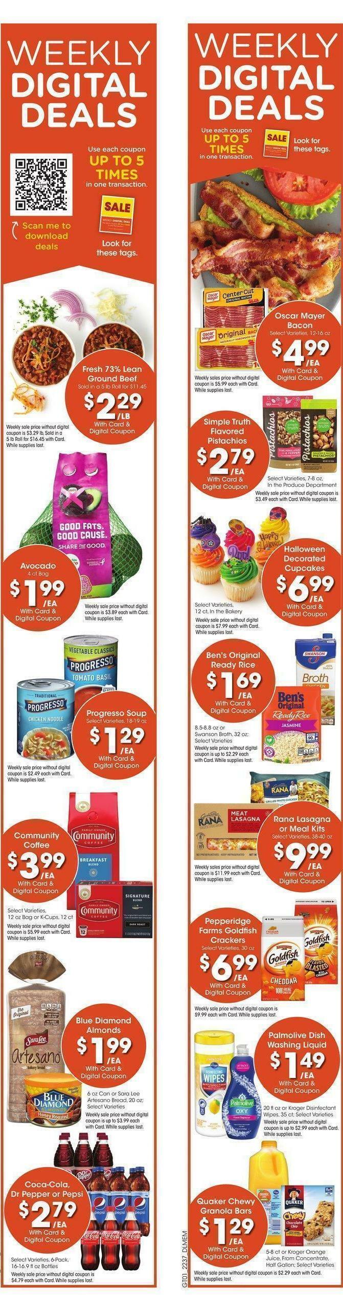 Kroger Weekly Ad from October 12