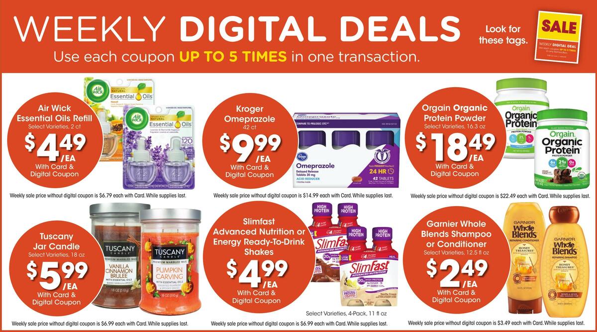 Kroger Weekly Ad from October 12