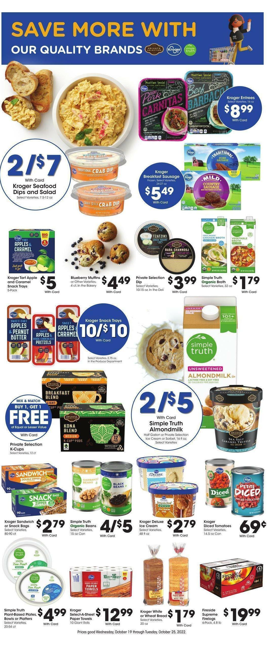 Kroger Weekly Ad from October 19