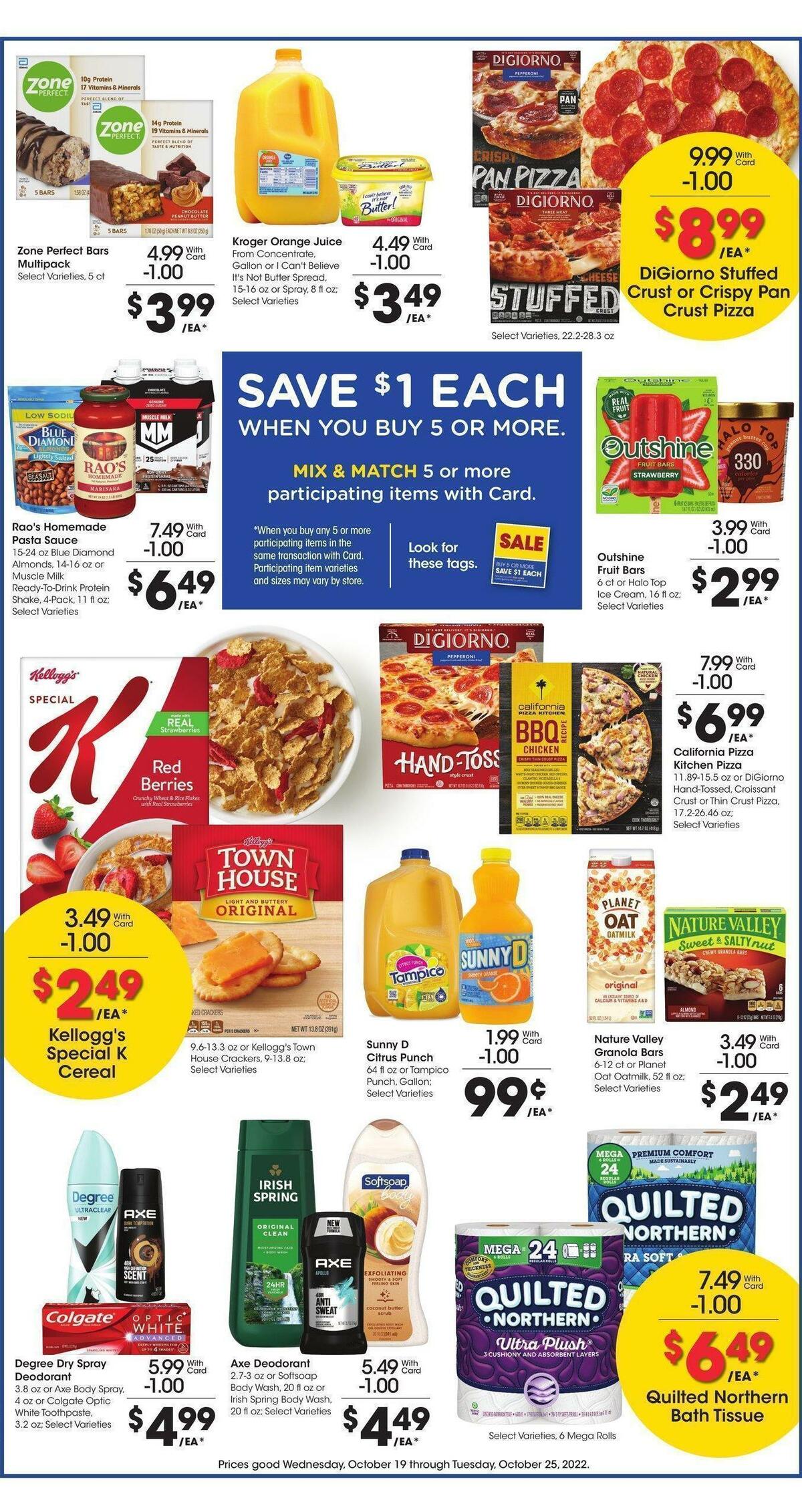 Kroger Weekly Ad from October 19