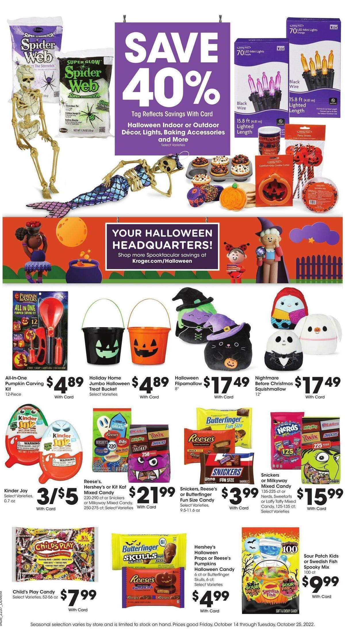 Kroger Weekly Ad from October 19