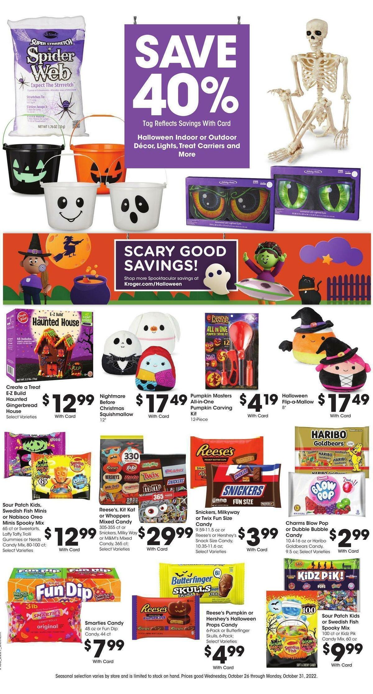 Kroger Weekly Ad from October 26