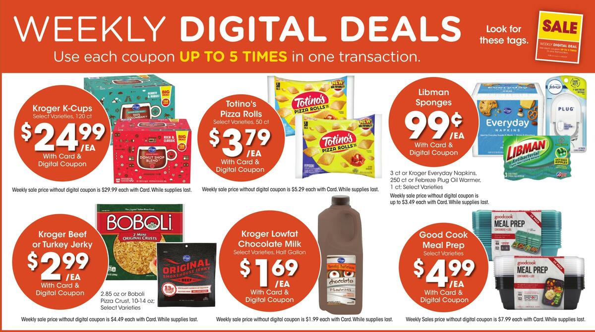 Kroger Weekly Ad from October 26