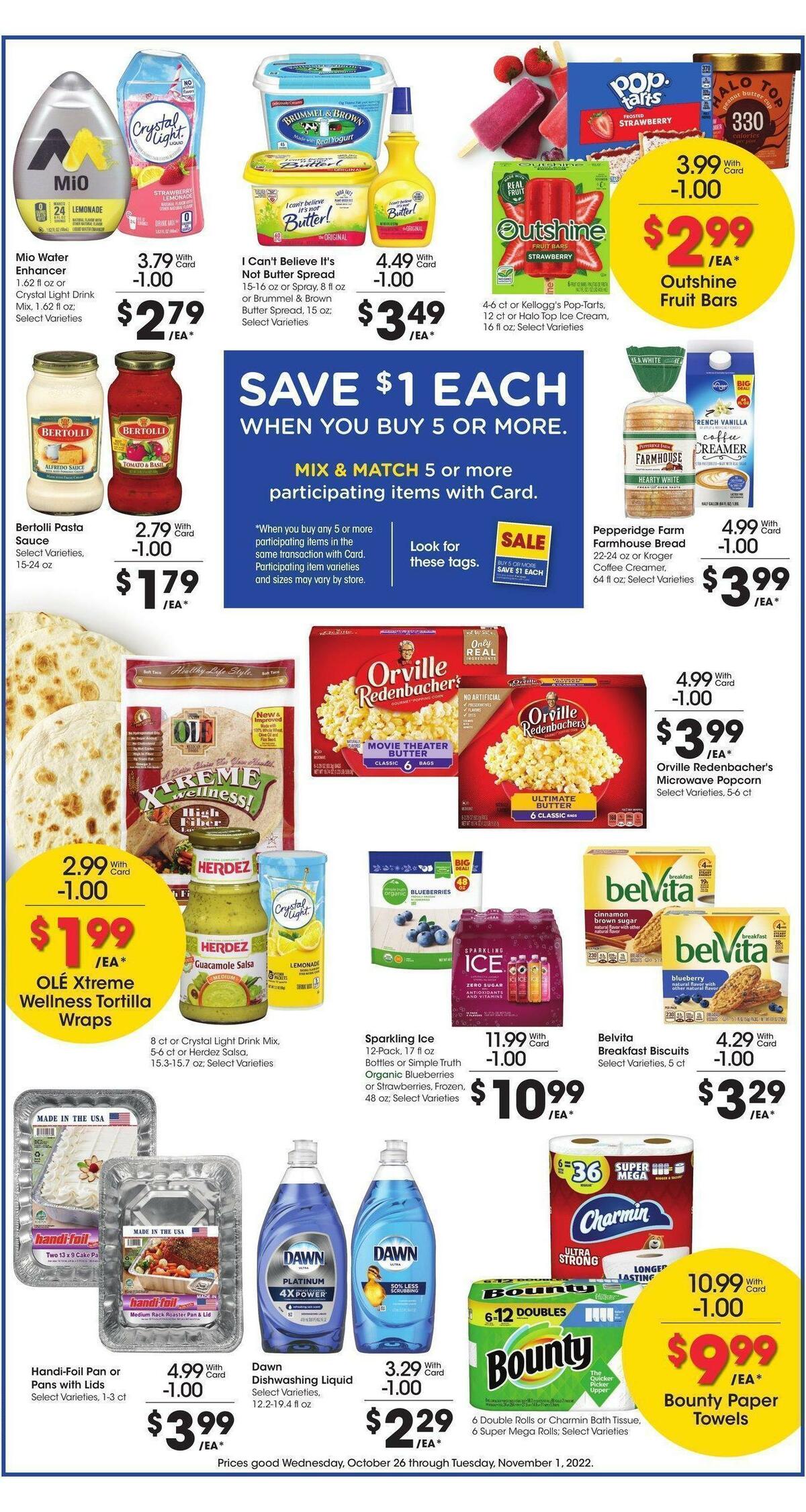 Kroger Weekly Ad from October 26