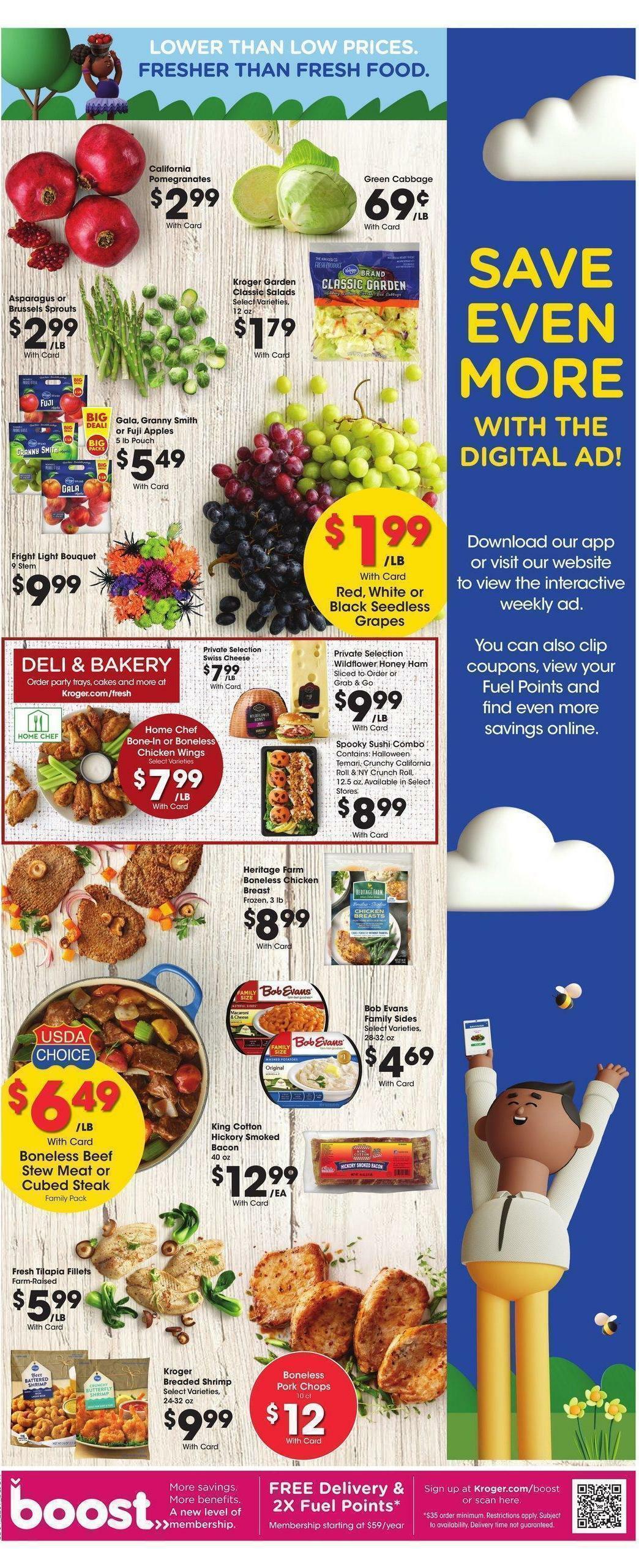 Kroger Weekly Ad from October 26