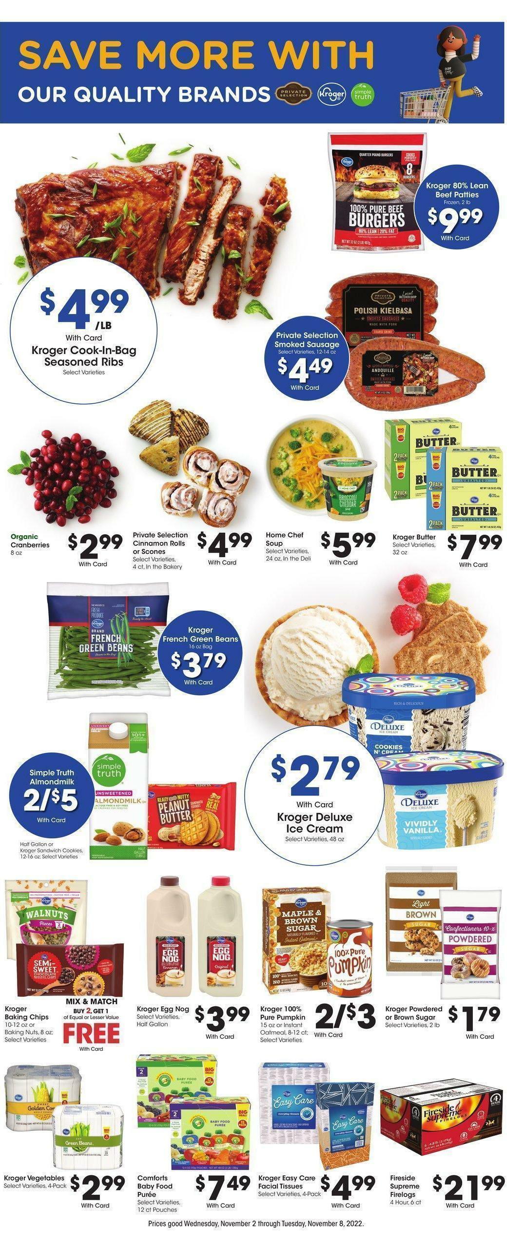 Kroger Weekly Ad from November 2