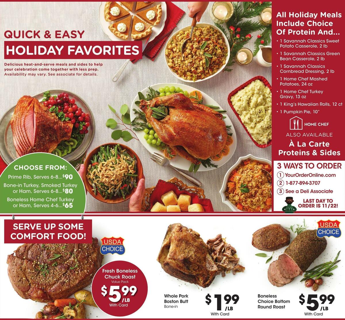 Kroger Weekly Ad from November 2