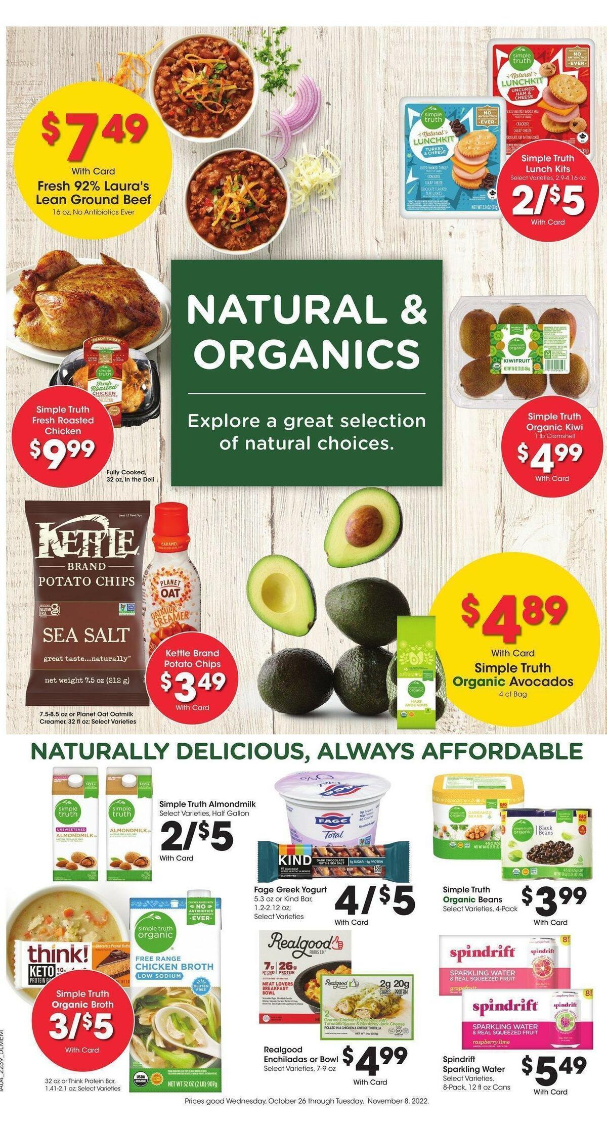 Kroger Weekly Ad from November 2