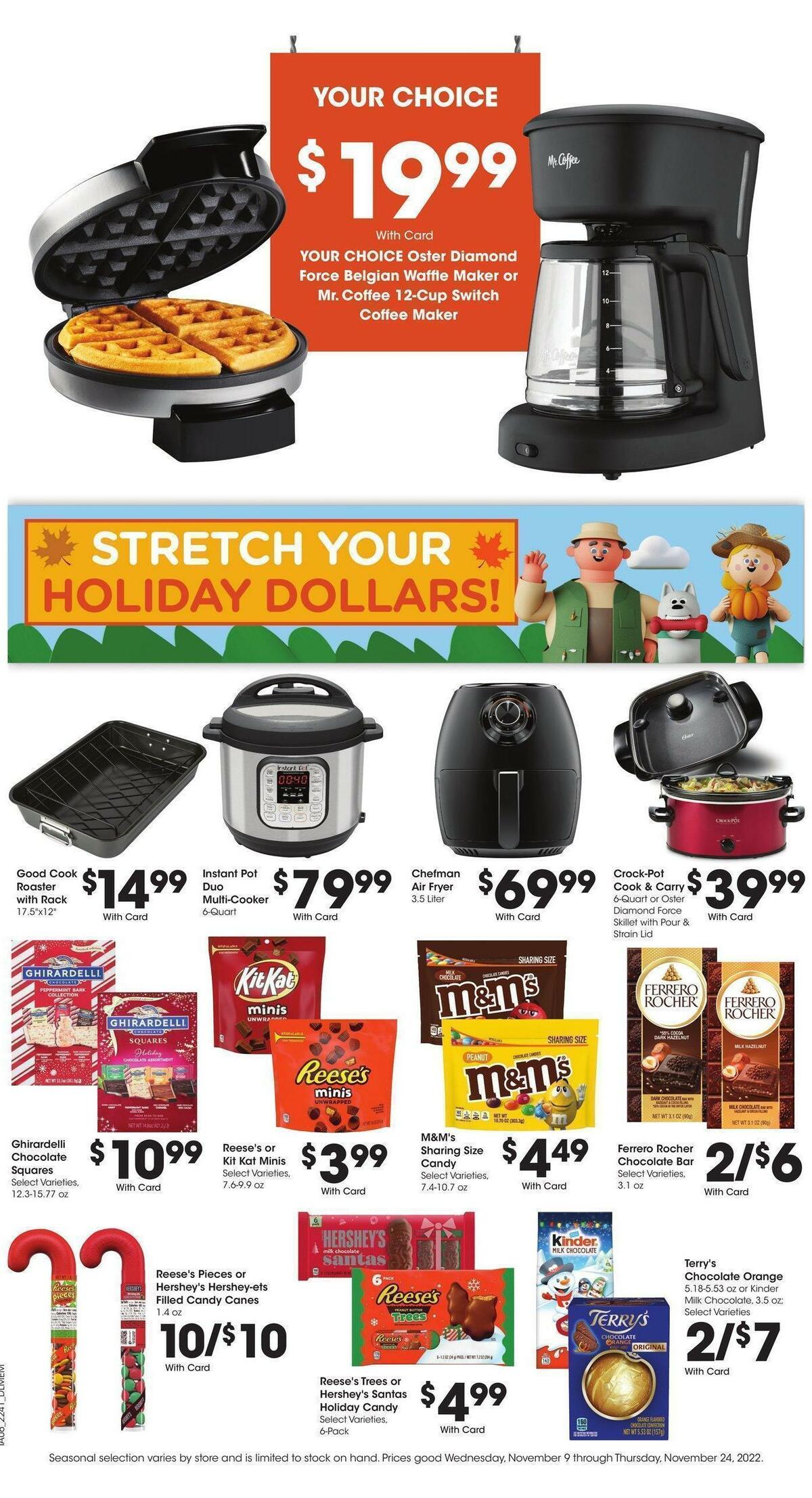 Kroger Weekly Ad from November 9