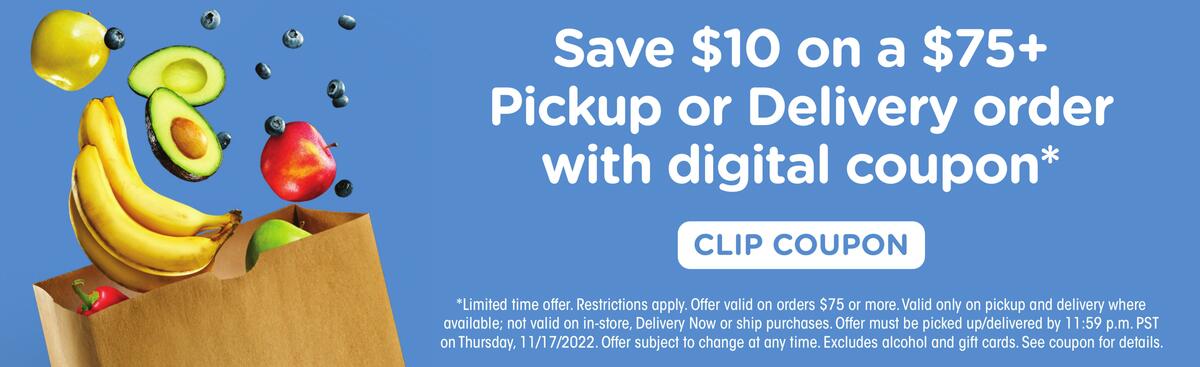 Kroger Weekly Ad from November 9