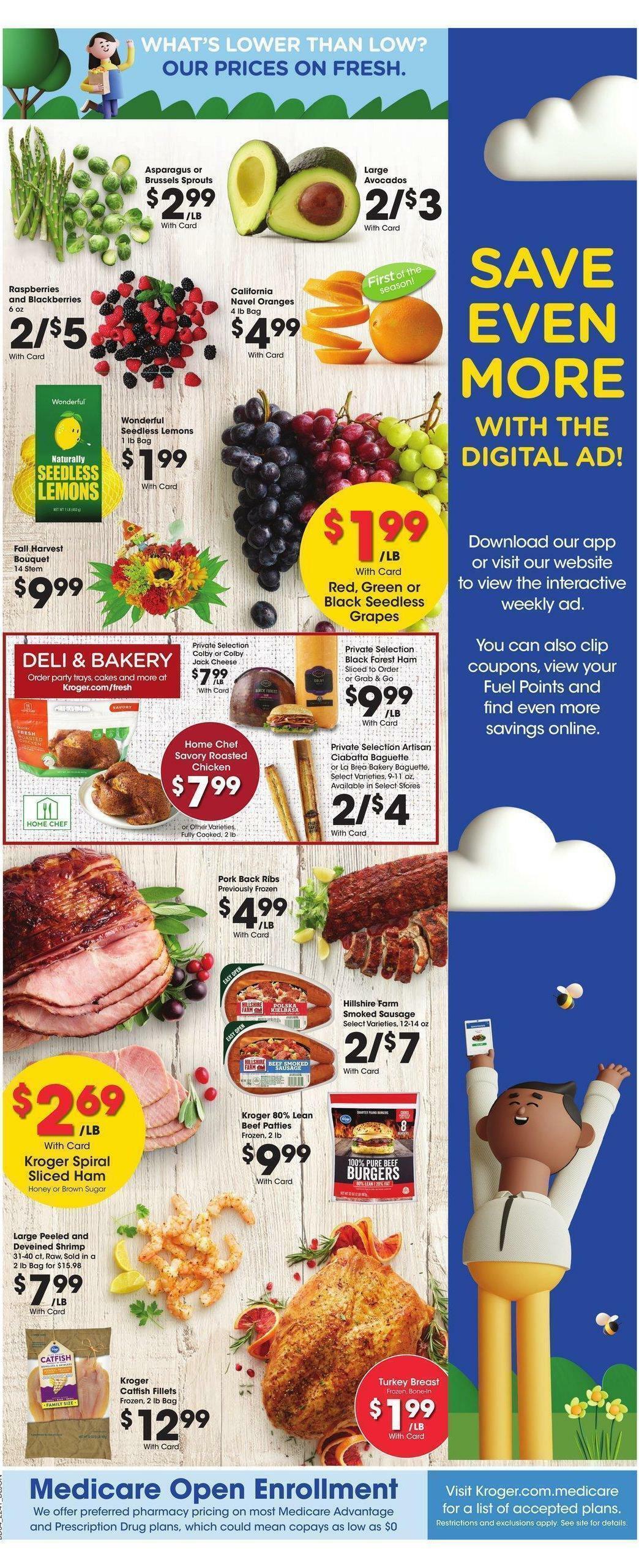 Kroger Weekly Ad from November 9