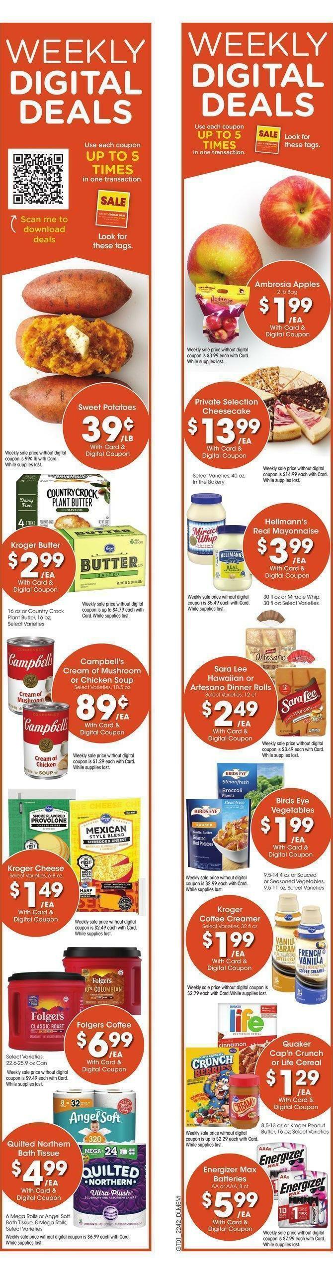 Kroger Weekly Ad from November 16