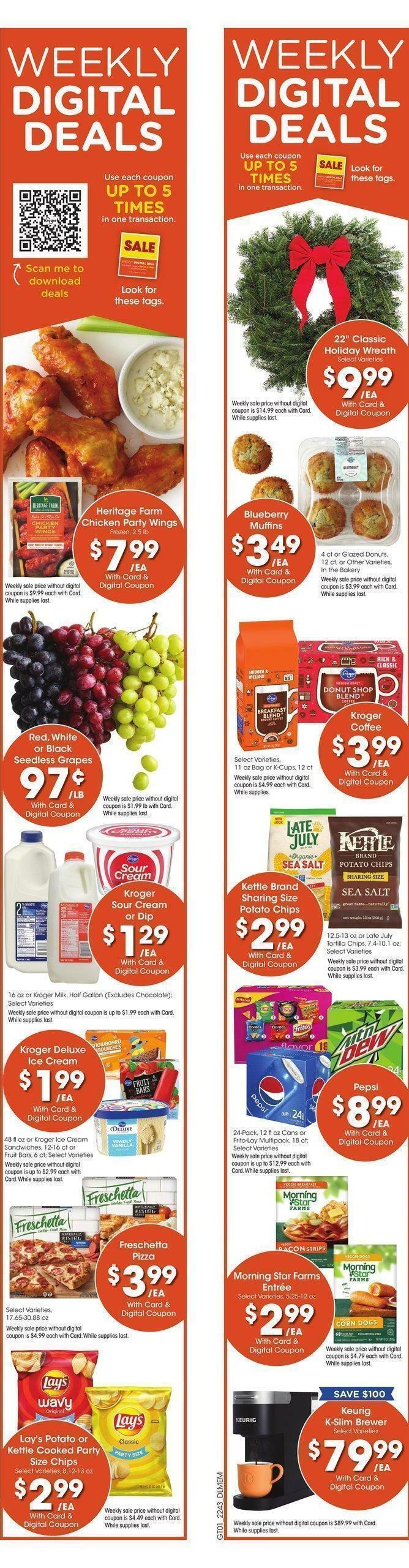 Kroger Weekly Ad from November 25