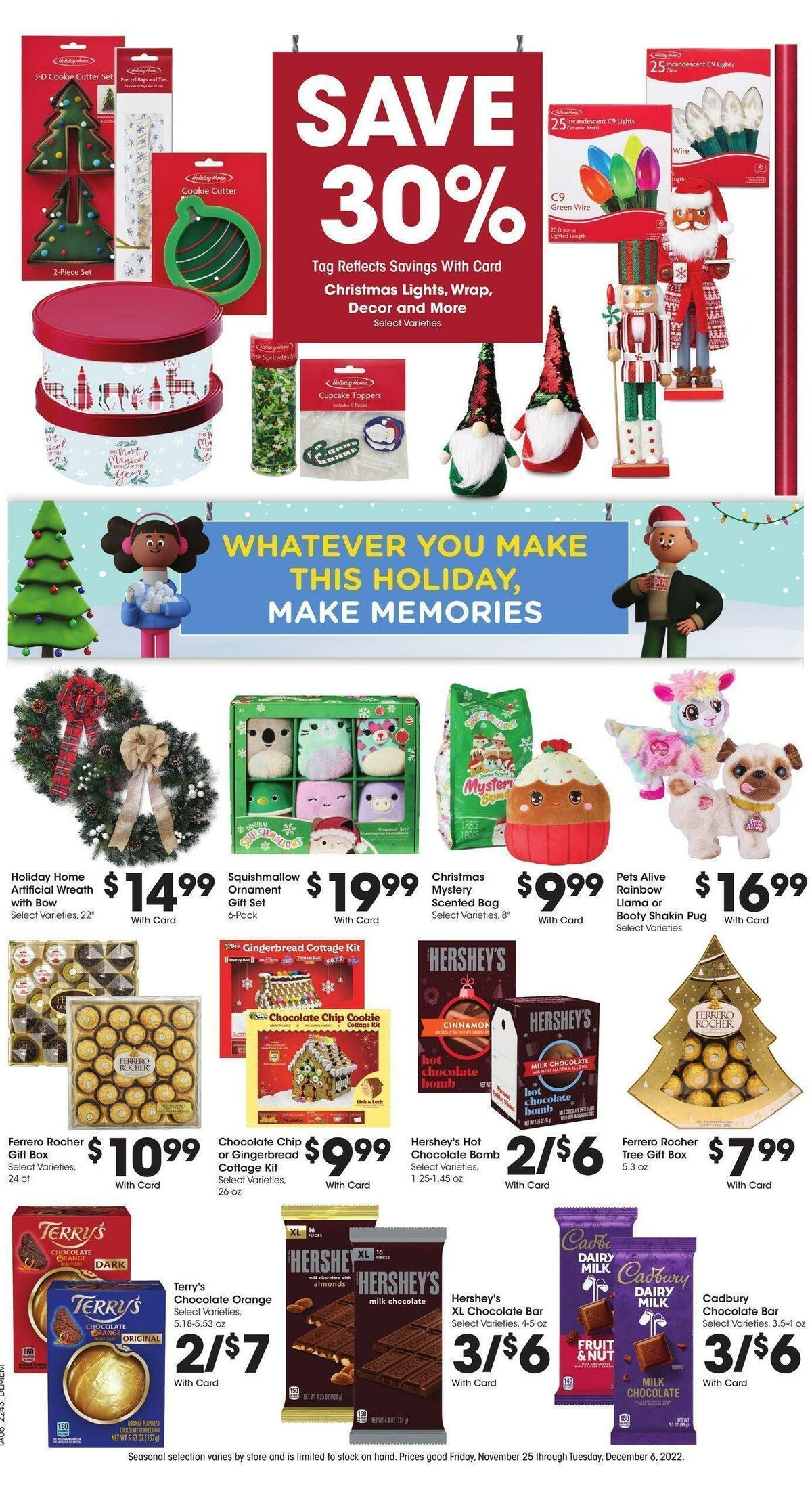 Kroger Weekly Ad from November 30