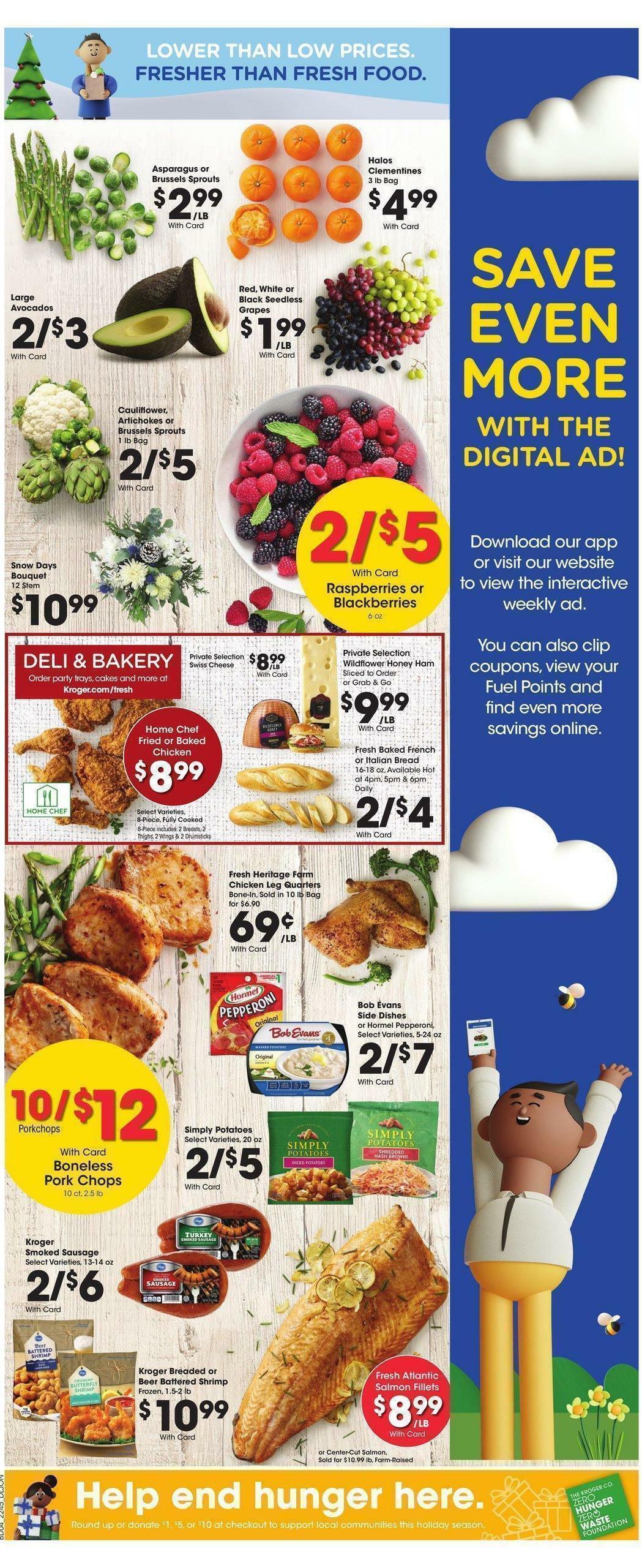Kroger Weekly Ad from December 7