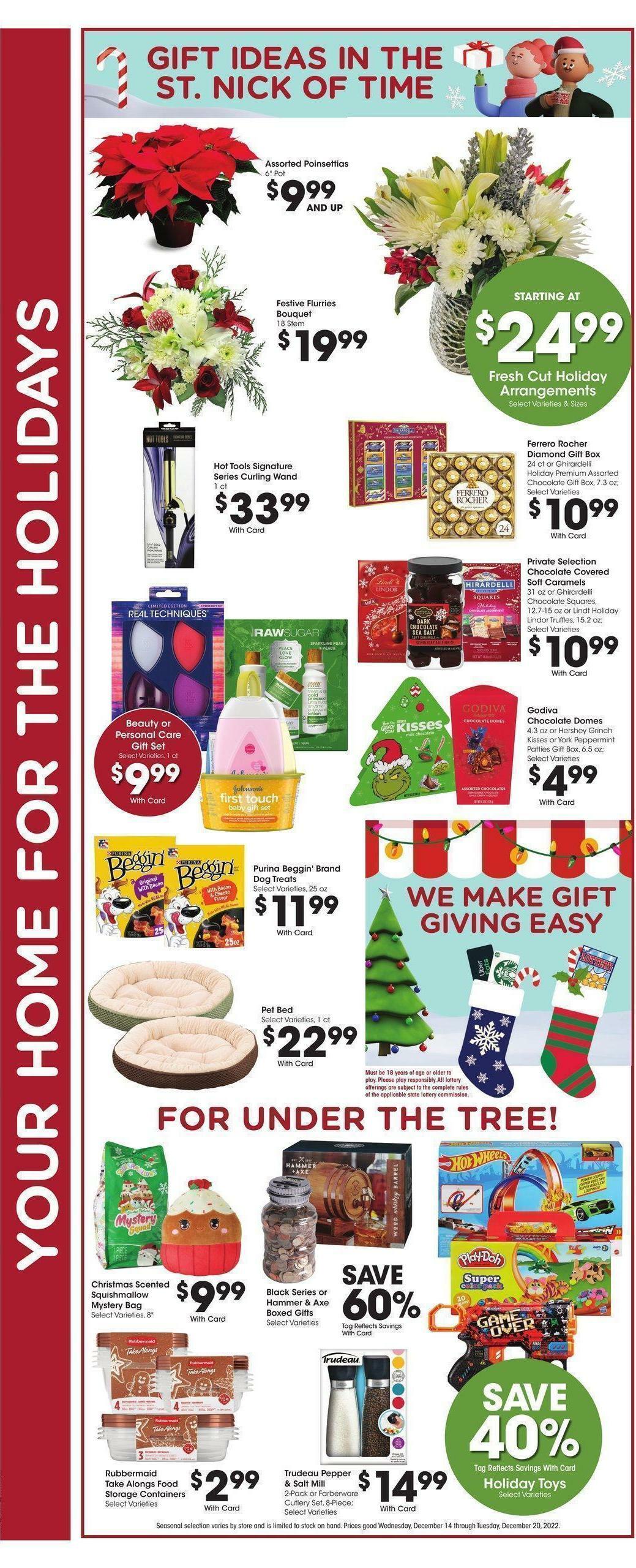 Kroger Weekly Ad from December 14