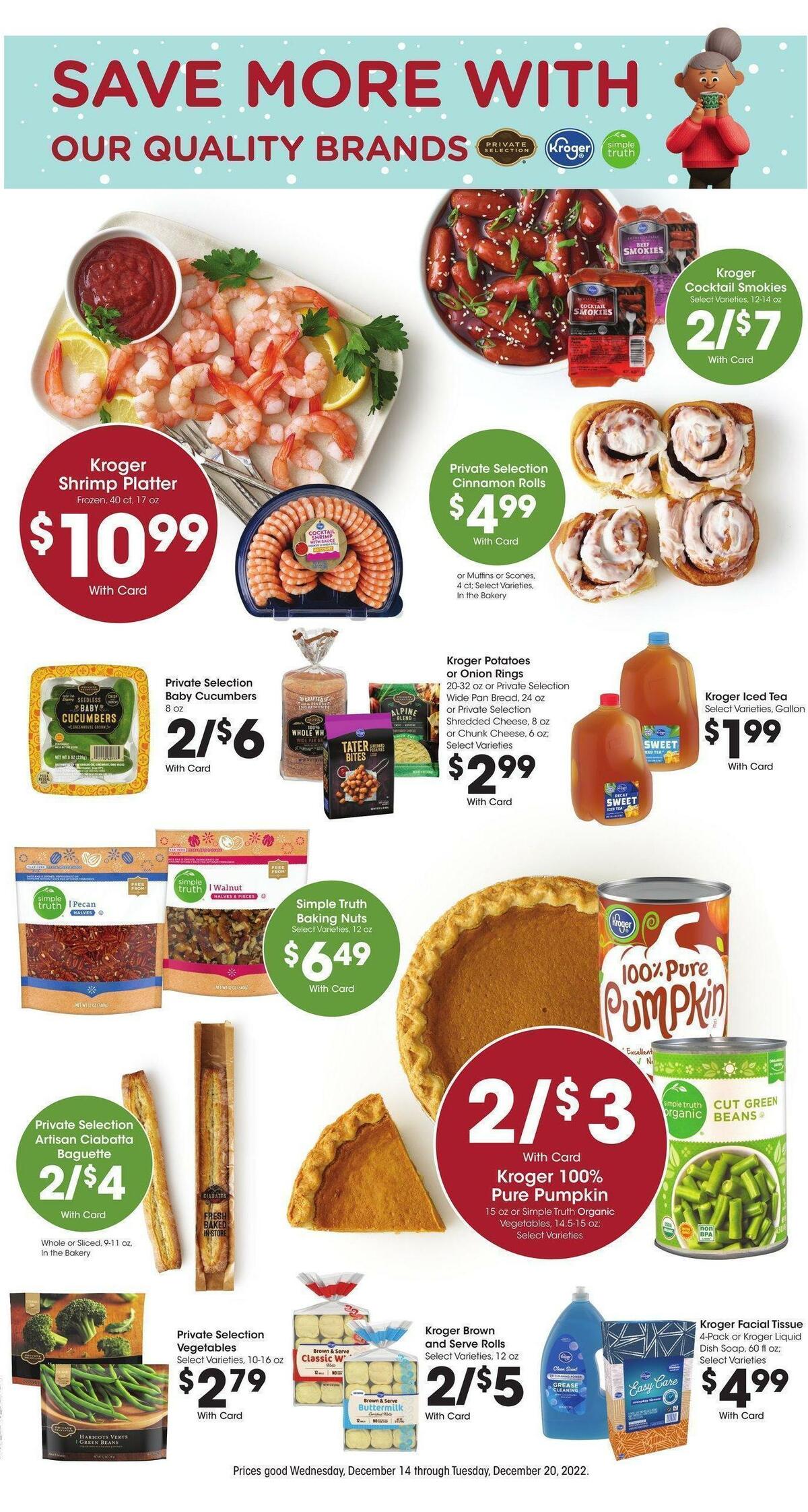 Kroger Weekly Ad from December 14