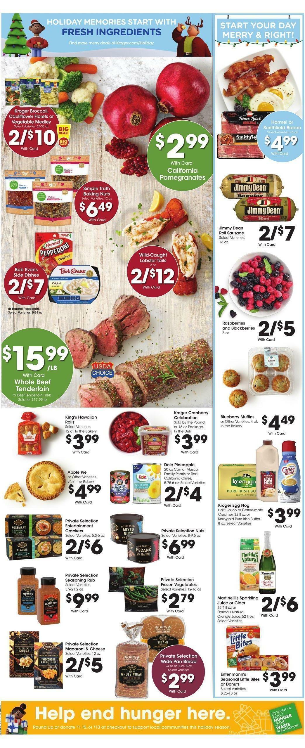 Kroger Weekly Ad from December 21