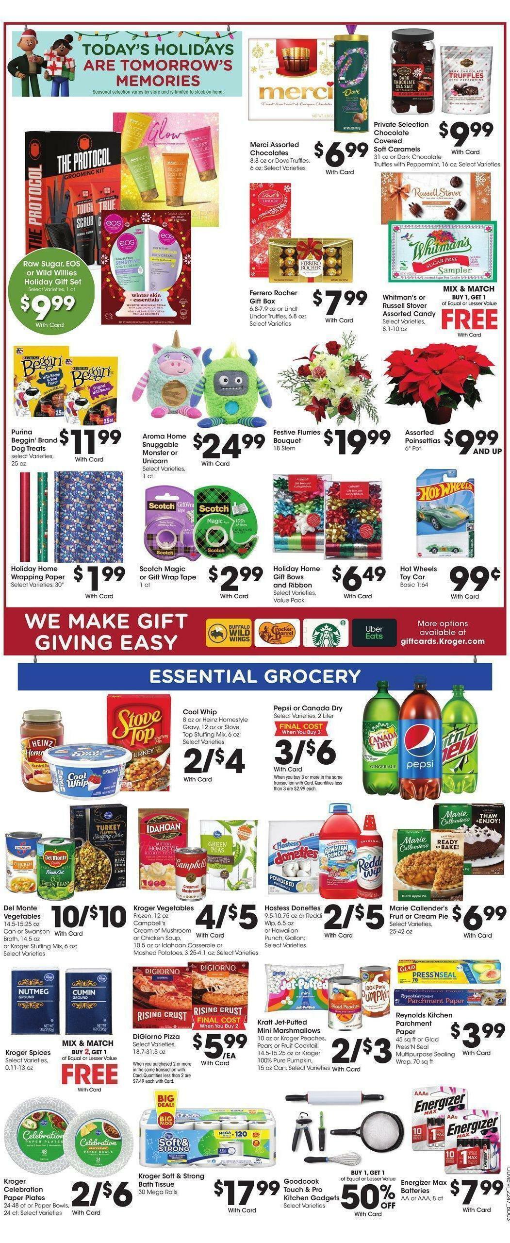 Kroger Weekly Ad from December 21