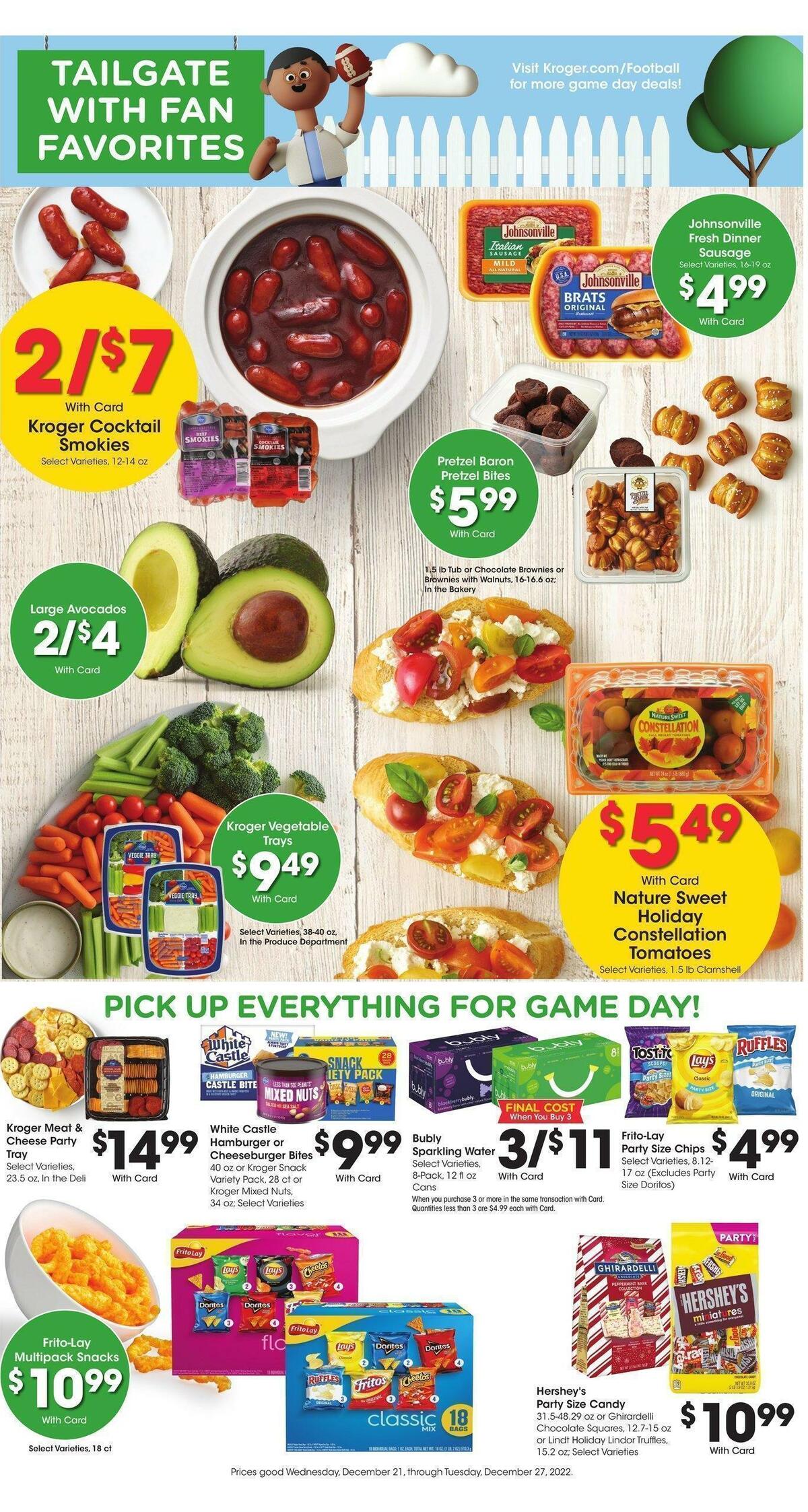 Kroger Weekly Ad from December 21