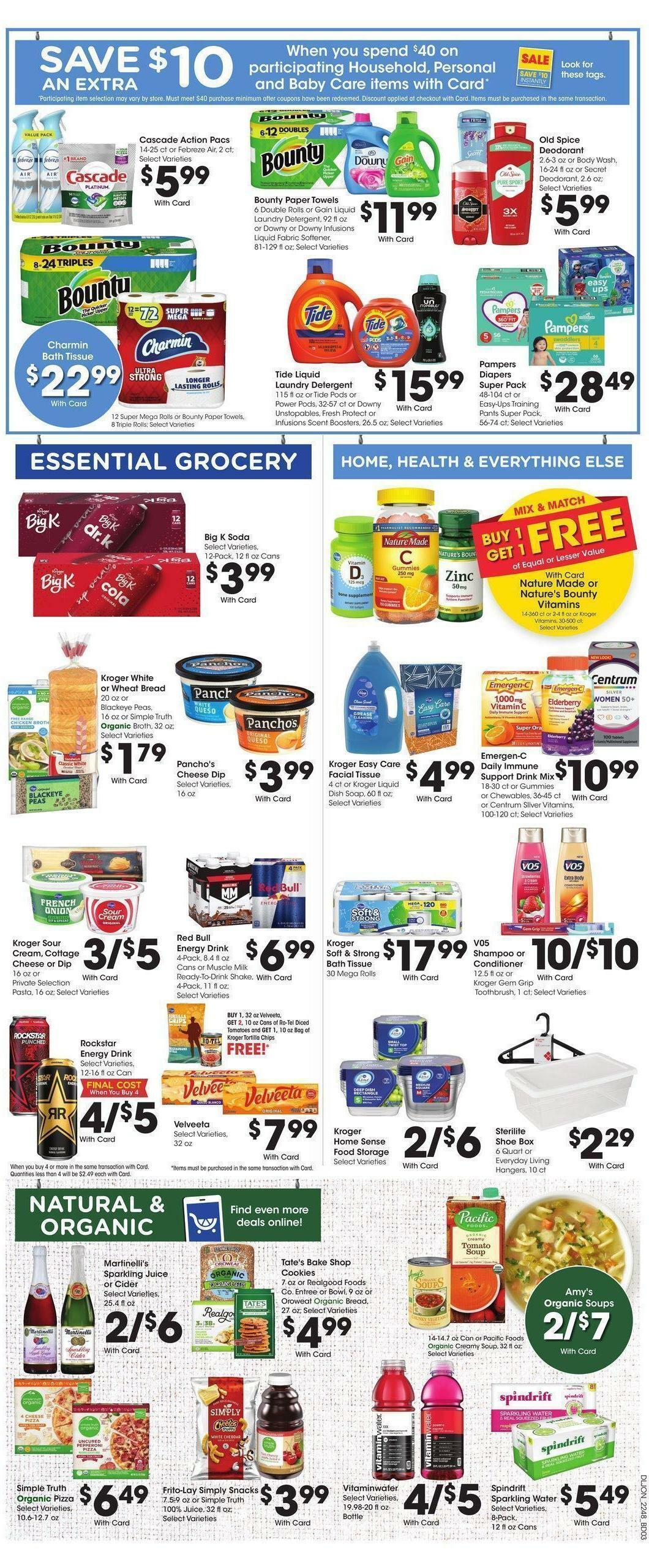 Kroger Weekly Ad from December 28