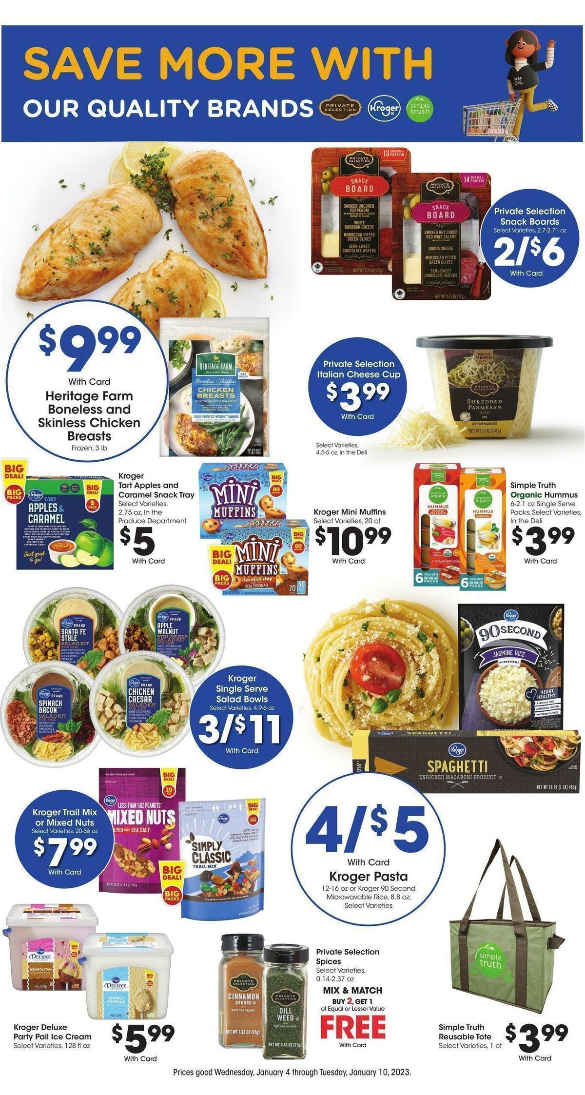 Kroger Weekly Ad from January 4