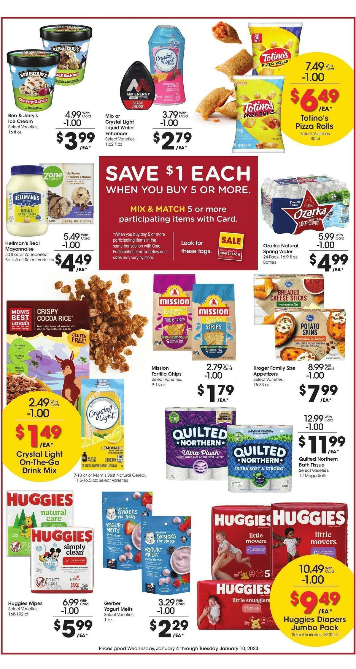Kroger Weekly Ad from January 4