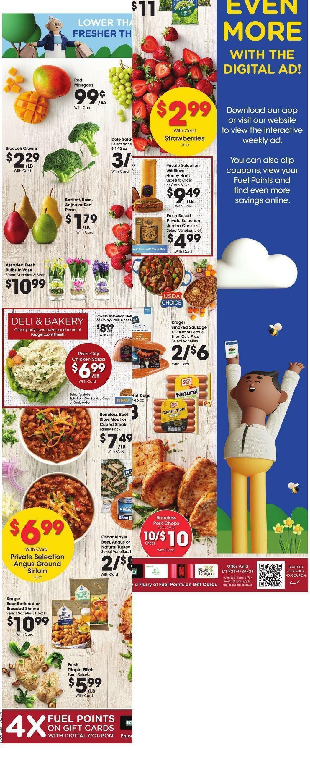 Kroger Weekly Ad from January 18