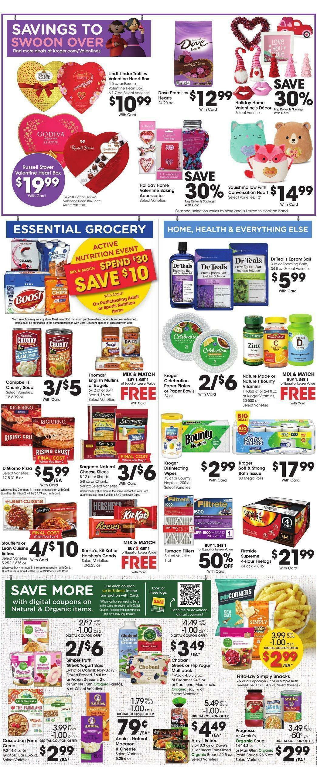 Kroger Weekly Ad from January 25