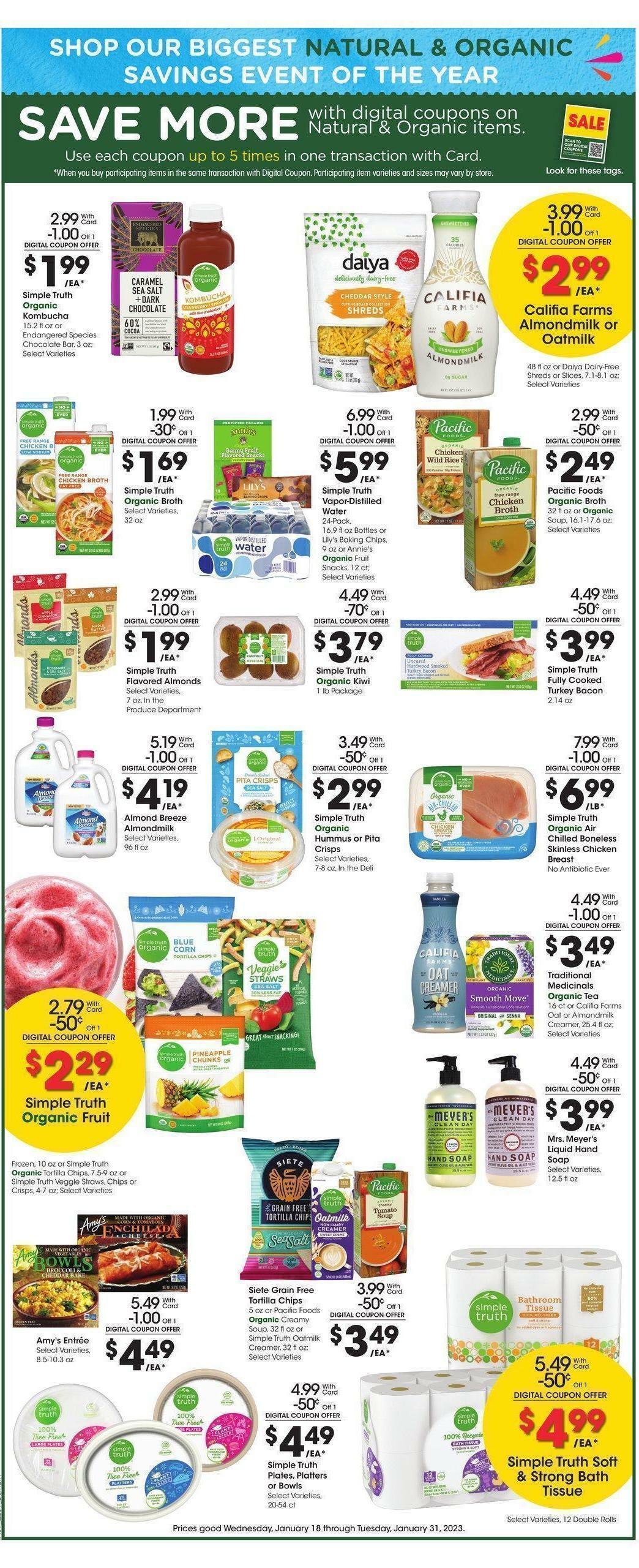 Kroger Weekly Ad from January 25